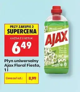 Biedronka Płyn uniwersalny Ajax Floral Fiesta, 1 l oferta