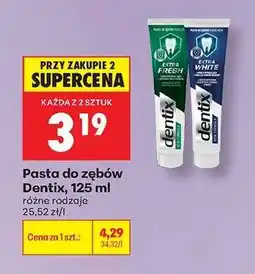 Biedronka Pasta do zębów Dentix, 125 ml oferta