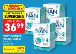 Biedronka Nan Optipro Nestlé 650 g : oferta