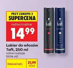 Biedronka Lakier do włosów Taft, 250 ml oferta