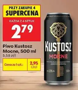Biedronka Piwo Kustosz Mocne, 500 ml oferta