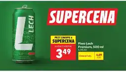 Biedronka Piwo Lech Premium, 500 ml oferta