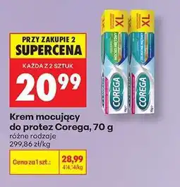Biedronka Krem mocujący do protez Corega, 70 g oferta