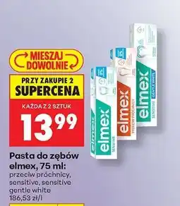 Biedronka pasta do zębów Elmex 75 ml oferta