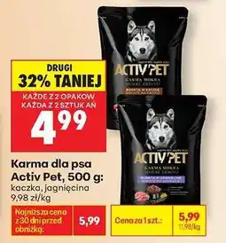 Biedronka Karma dla psa Activ Pet, 500 g oferta