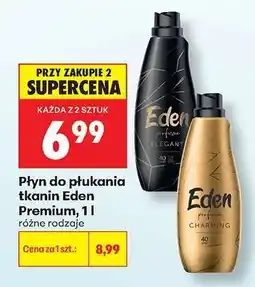 Biedronka Płyn do płukania tkanin Eden Premium, 1l oferta