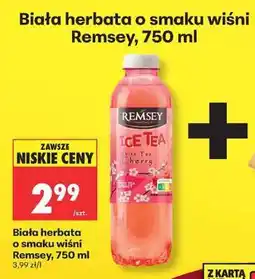 Biedronka Biała herbata o smaku wiśni Remsey, 750 ml oferta