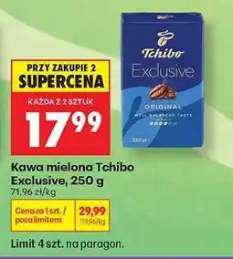 Biedronka Kawa mielona Tchibo Exclusive , 250 g oferta