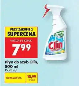 Biedronka Płyn do szyb Clin 500 ml oferta