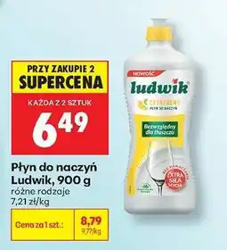 Biedronka Płyn do naczyń Ludwik 900 g oferta
