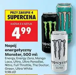 Biedronka Napój energetyczny Monster 500 ml oferta