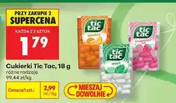 Biedronka Cukierki Tic Tac, 18 g oferta