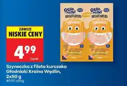 Biedronka Szyneczka z fileta kurczaka Głodniaki Kraina Wędlin, 2x50 g oferta