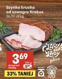 Delikatesy Centrum Szynka Krucha od Szwagra Krakus oferta