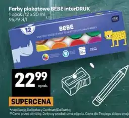 Delikatesy Centrum Farby plakatowe BEBE interDRUK oferta