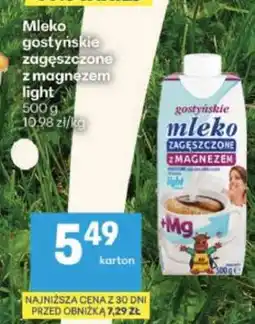 Delikatesy Centrum Mleko gostyńskie zagęszczone z magnezem light oferta