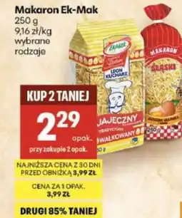Delikatesy Centrum Makaron Ek-Mak oferta