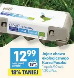 Delikatesy Centrum Jaja z chowu ekologicznego Kurza Paczka oferta
