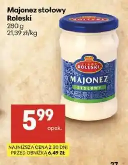 Delikatesy Centrum Majonez stołowy Roleski oferta