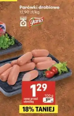 Delikatesy Centrum Parówki drobiowe oferta