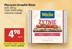 Delikatesy Centrum Pieczywo chrupkie WASA oferta