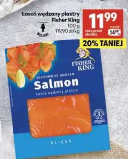 Delikatesy Centrum Łosoś wędzony plastry Fisher King oferta