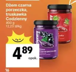 Delikatesy Centrum Dżem czarna porzeczka, truskawka Codzienny oferta