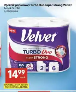 Delikatesy Centrum Ręcznik papierowy Turbo Duo super strong Velvet oferta