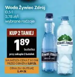 Delikatesy Centrum Woda Żywiec Zdrój oferta