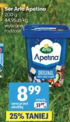 Delikatesy Centrum Ser Arla Apetina oferta