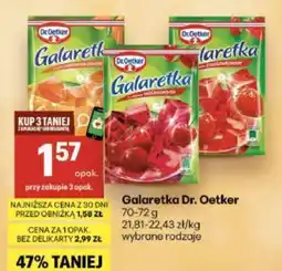 Delikatesy Centrum Galaretka Dr. Oetker oferta