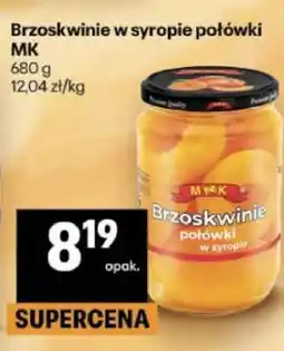 Delikatesy Centrum Brzoskwinie w syropie połówki oferta