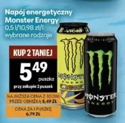 Delikatesy Centrum Napój energetyczny Monster Energy oferta