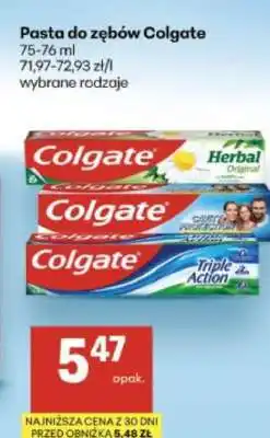 Delikatesy Centrum Pasta do zębów Colgate oferta