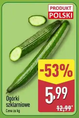 ALDI Ogórki szklarniowe oferta