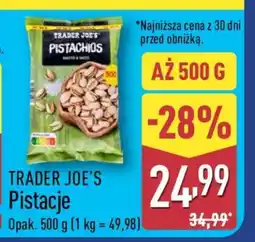 ALDI TRADER JOE’S Pistacje oferta