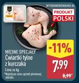 ALDI Ćwiartki tylne z kurczaka oferta