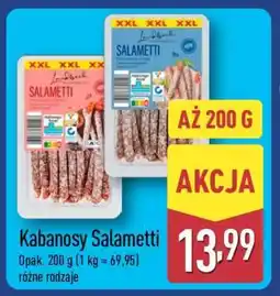 ALDI Kabanosy Salametti oferta