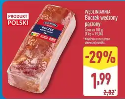 ALDI Boczek wędzony parzony oferta
