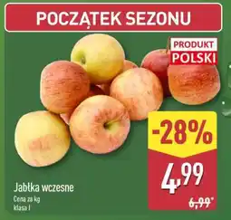 ALDI Jabłka wczesne oferta