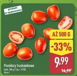 ALDI Pomidory truskawkowe oferta