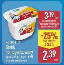 ALDI ROLMLECZ Serek homogenizowany oferta