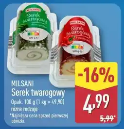 ALDI MILSANI Serek twarogowy oferta
