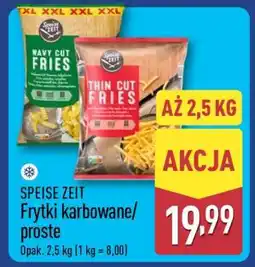 ALDI SPEISE ZEIT Frytki karbowane/proste oferta