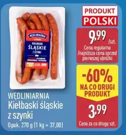 ALDI WĘDLINIARNIA Kiełbaski śląskie z szynki oferta
