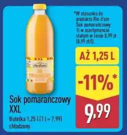 ALDI Sok pomarańczowy XXL oferta