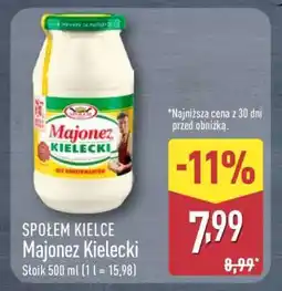 ALDI Majonez KIELECKI oferta