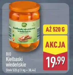 ALDI BIO Kiełbaski wiedeńskie oferta