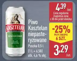 ALDI Piwo Kasztelan Niepasteryzowane oferta