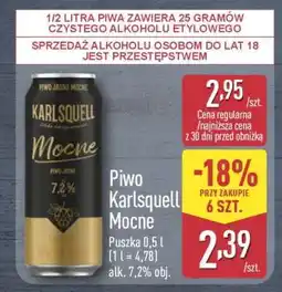 ALDI Piwo Karlsquell Mocne oferta